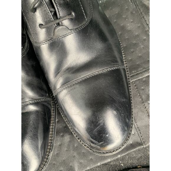 Cole Haan Men's Williams Cap Toe Oxford Black C12202 Size 10 - Picture 4 of 13